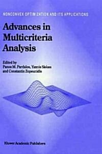 Advances in Multicriteria Analysis (Hardcover)