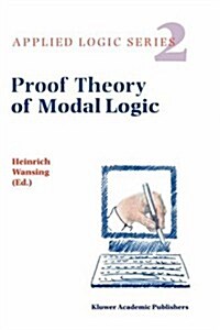 Proof Theory of Modal Logic (Hardcover)