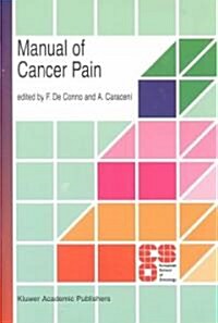 Manual of Cancer Pain (Paperback, Softcover Repri)