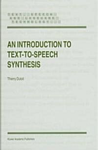 An Introduction to Text-To-Speech Synthesis (Hardcover)