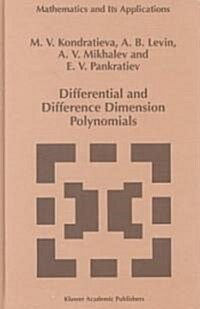Differential and Difference Dimension Polynomials (Hardcover, 1999)