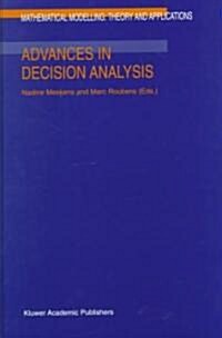 Advances in Decision Analysis (Hardcover, 1999)