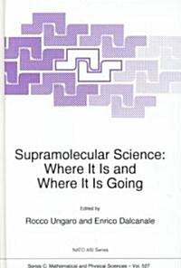 Supramolecular Science: Where It Is and Where It Is Going (Hardcover, 1999)