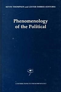 Phenomenology of the Political (Hardcover)