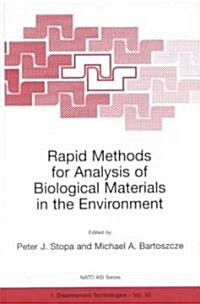 Rapid Methods for Analysis of Biological Materials in the Environment (Hardcover)