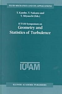 Iutam Symposium on Geometry and Statistics of Turbulence: Proceedings of the Iutam Symposium Held at the Shonan International Village Center, Hayama ( (Hardcover, 2001)