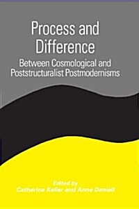 Process and Difference: Between Cosmological and Poststructuralist Postmodernisms (Paperback)