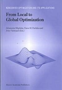 From Local to Global Optimization (Hardcover)