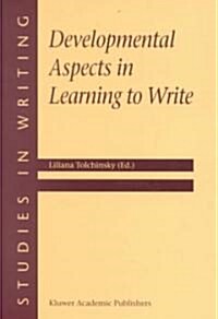 Developmental Aspects in Learning to Write (Paperback)