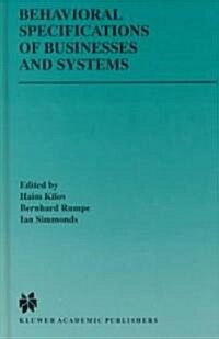 Behavioral Specifications of Businesses and Systems (Hardcover, 1999)