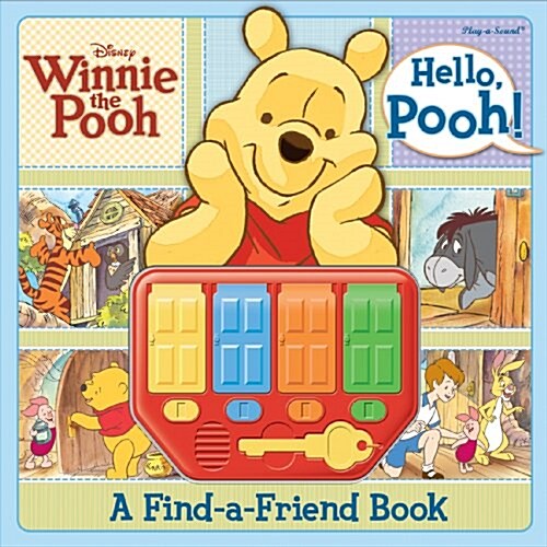 [중고] Disney Winnie the Pooh: Hello Pooh (Find a Friend Book) (Board book)