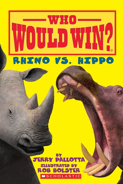 Rhino vs. Hippo (Who Would Win?) (Paperback)