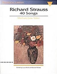 Richard Strauss40 Songs (Paperback)
