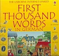 First Thousand Words in German (Hardcover)