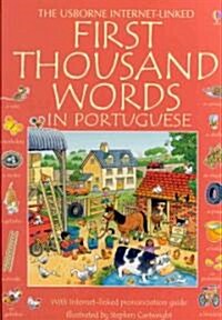 First Thousand Words in Portuguese (Hardcover, Bilingual)