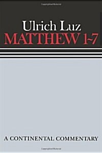 Matthew 1 7 Continental Commen (Hardcover)