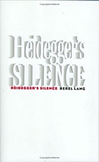 Heideggers Silence (Hardcover)