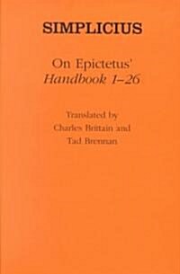 On Epictetus Handbook 1d26 (Hardcover)