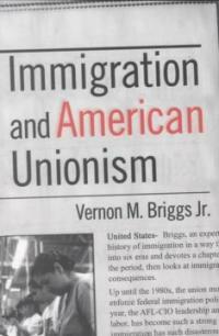 Immigration and American unionism