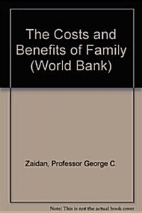 Costs and Benefits of Family Planning Programs (Paperback)