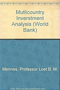 Multicountry Investment Analysis (Hardcover)