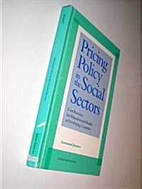 Pricing Policy in the Social Sectors (Hardcover)