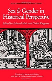 Sex and Gender in Historical Perspective (Paperback)