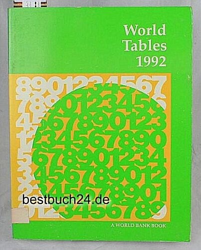World Tables 1992 (Paperback)