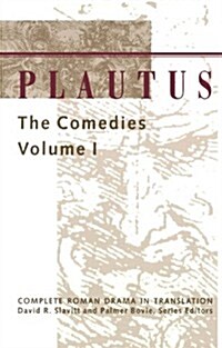 Plautus: The Comedies Volume 1 (Paperback)