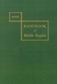 A Handbook of Middle English (Paperback, 2nd, Reprint, Subsequent)