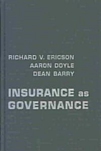 Insurance as Governance (Hardcover)