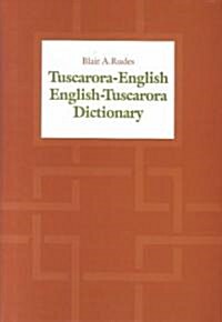 Tuscarora-English/English-Tusc (Hardcover)