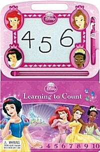 [중고] Disney Princess Learning to Count Learning Series (Board book, 좌석칠판)