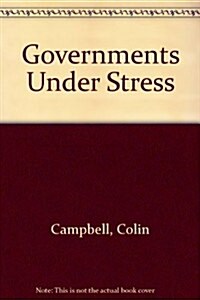 Governments Under Stress (Hardcover)