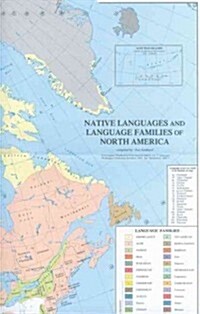 Native Languages and Language Families of North America (Paperback, Wall)