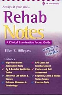 Rehab Notes (1 PPK SPI, Paperback)