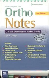 Ortho Notes (Paperback, 2nd, Spiral)