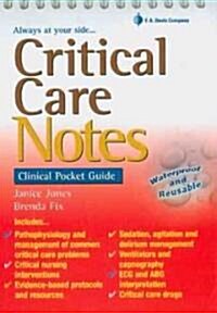 Critical Care Notes (Paperback, 1st)