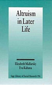 Altruism in Later Life (Hardcover)