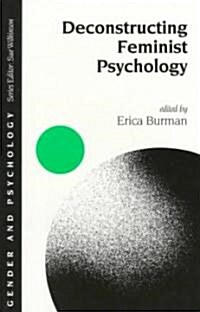 Deconstructing Feminist Psychology (Paperback)