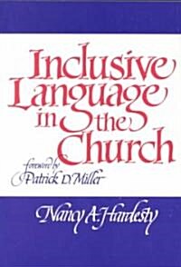 Inclusive Language in the Church (Paperback)