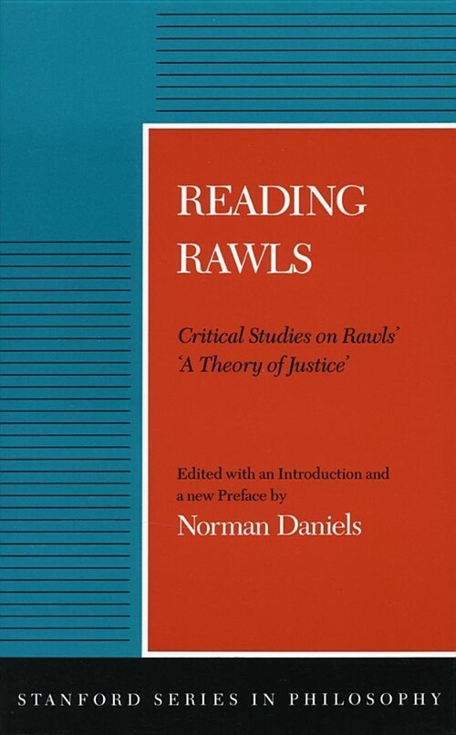 [중고] Reading Rawls: Critical Studies on Rawls‘ ‘a Theory of Justice‘ (Paperback)