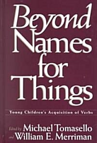 Beyond Names for Things (Hardcover)