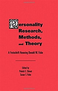 Personality Research, Methods, and Theory (Hardcover)