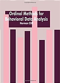 Ordinal Methods for Behavioral Data Analysis (Hardcover)