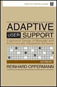 [중고] Adaptive User Support (Hardcover)