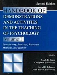 Handbook of Demonstrations and Activities in the Teaching of Psychology (Paperback, 2nd, Subsequent)