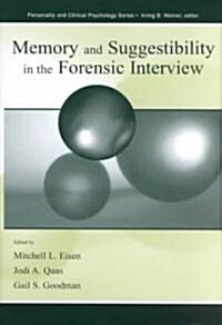 Memory and Suggestibility in the Forensic Interview (Hardcover)