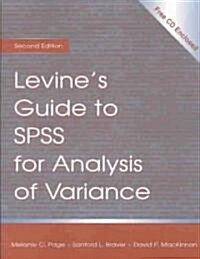 Levines Guide to SPSS for Analysis of Variance (Paperback, 2)