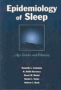 Epidemiology of Sleep (Hardcover)